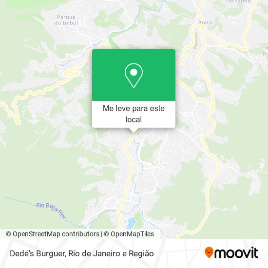 Dedé's Burguer mapa
