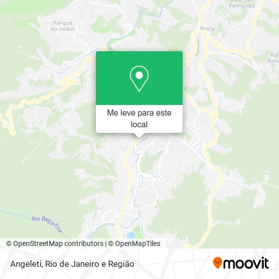Angeleti mapa
