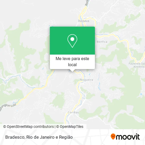 Bradesco mapa