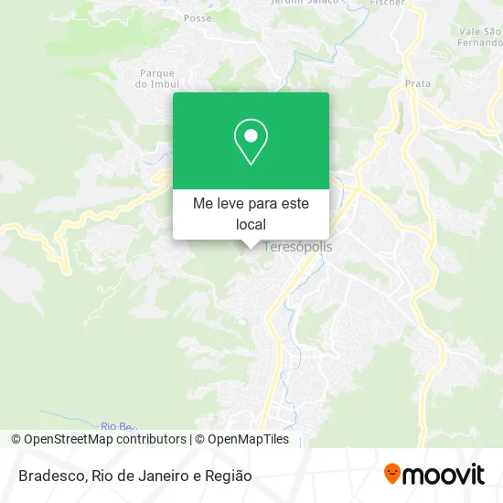 Bradesco mapa