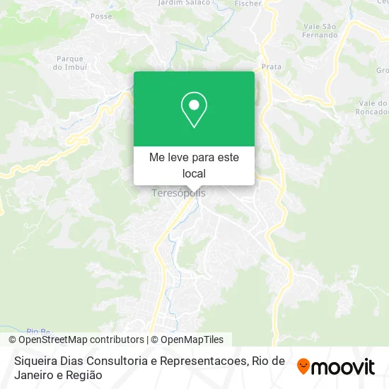 Siqueira Dias Consultoria e Representacoes mapa