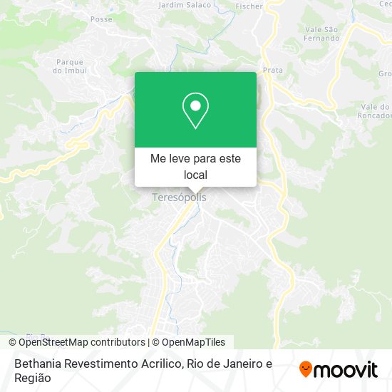 Bethania Revestimento Acrilico mapa