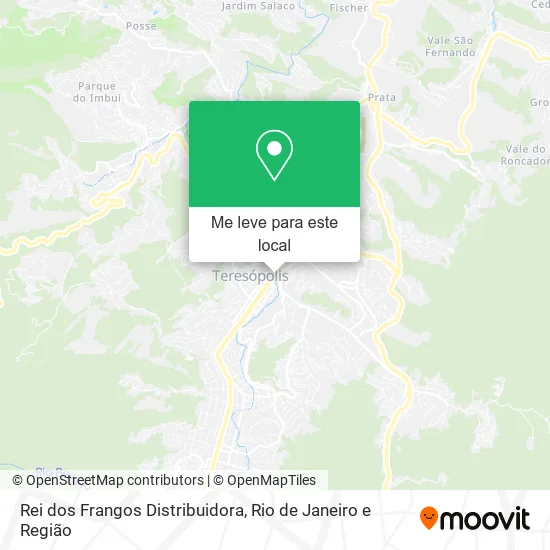 Rei dos Frangos Distribuidora mapa
