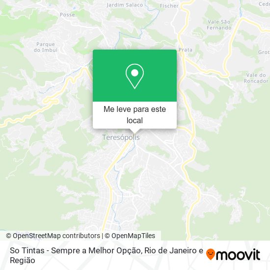 So Tintas - Sempre a Melhor Opção mapa