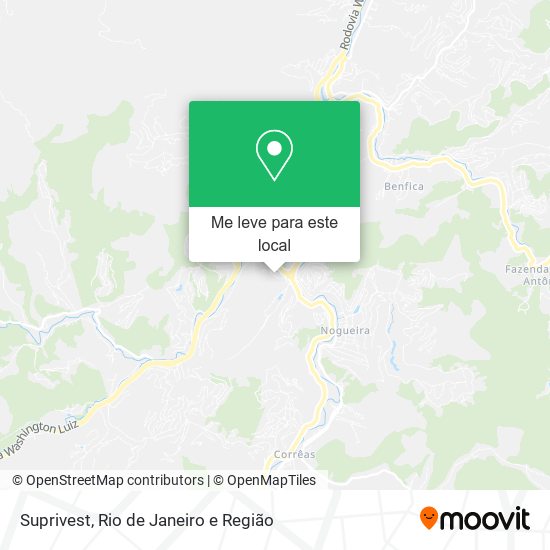 Suprivest mapa