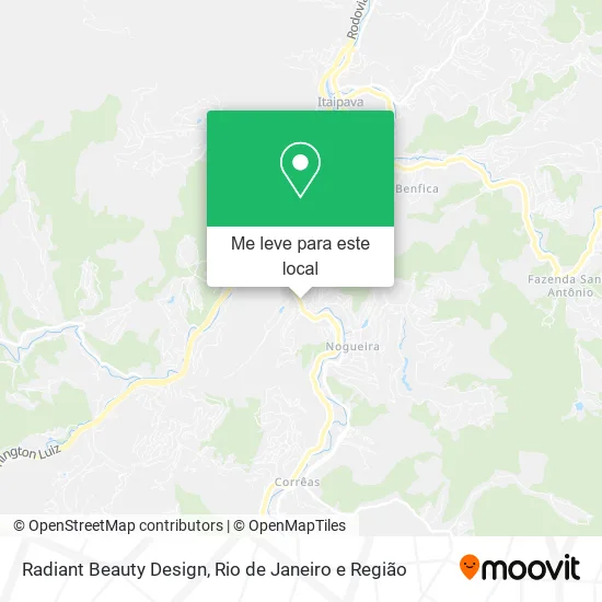 Radiant Beauty Design mapa