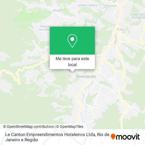 Le Canton Empreendimentos Hoteleiros Ltda mapa