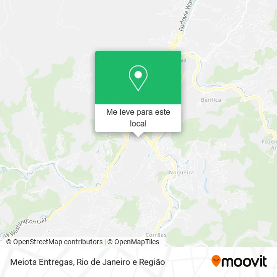 Meiota Entregas mapa