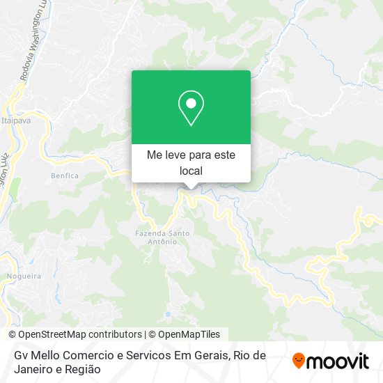 Gv Mello Comercio e Servicos Em Gerais mapa