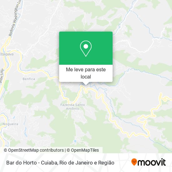 Bar do Horto - Cuiaba mapa