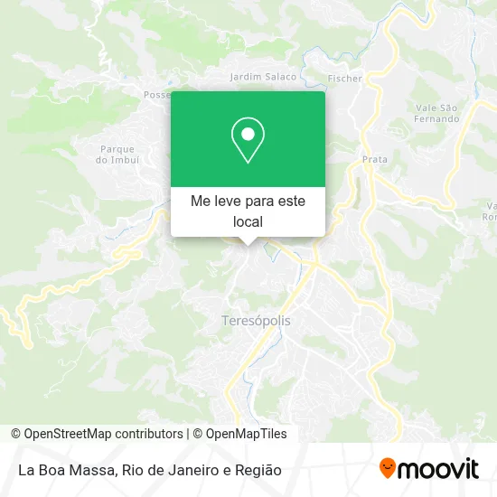 La Boa Massa mapa