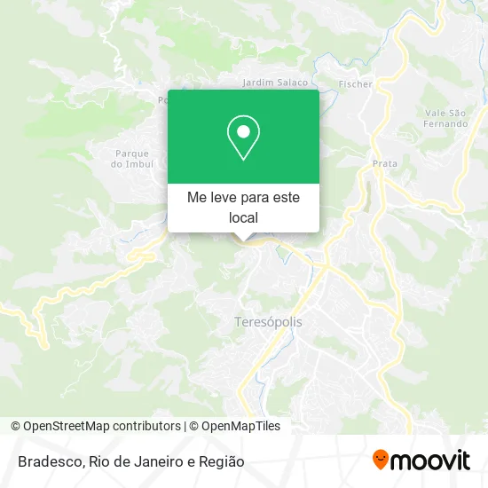 Bradesco mapa