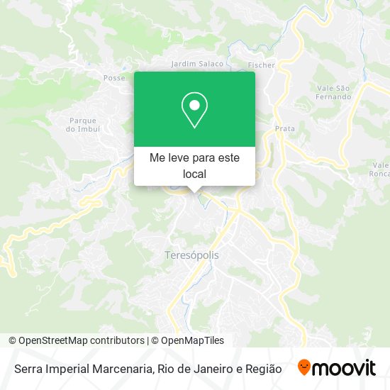 Serra Imperial Marcenaria mapa