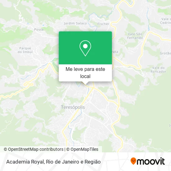 Academia Royal mapa