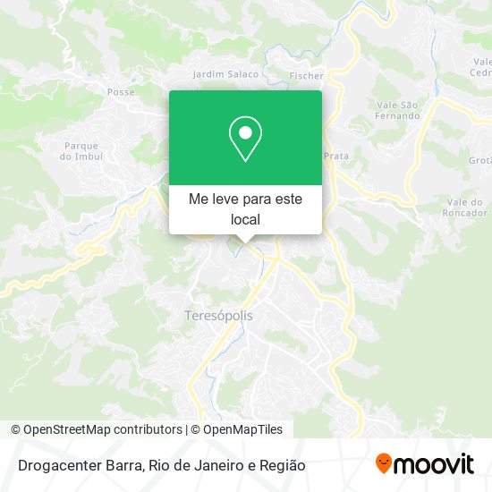 Drogacenter Barra mapa