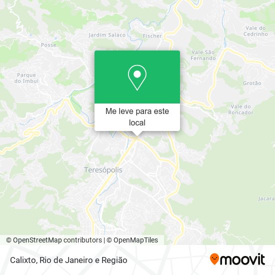 Calixto mapa