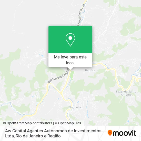 Aw Capital Agentes Autonomos de Investimentos Ltda mapa