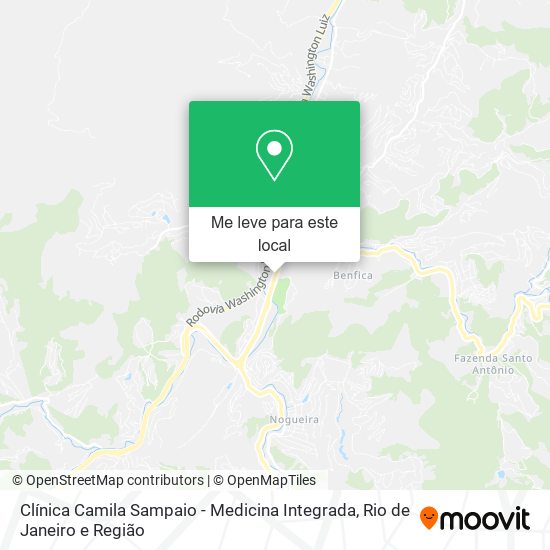 Clínica Camila Sampaio - Medicina Integrada mapa