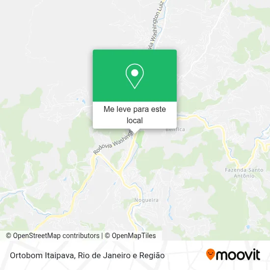 Ortobom Itaipava mapa