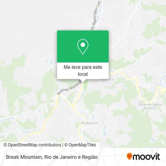 Break Mountain mapa