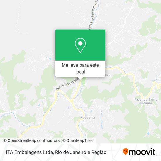 ITA Embalagens Ltda mapa
