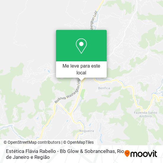 Estética Flávia Rabello - Bb Glow & Sobrancelhas mapa