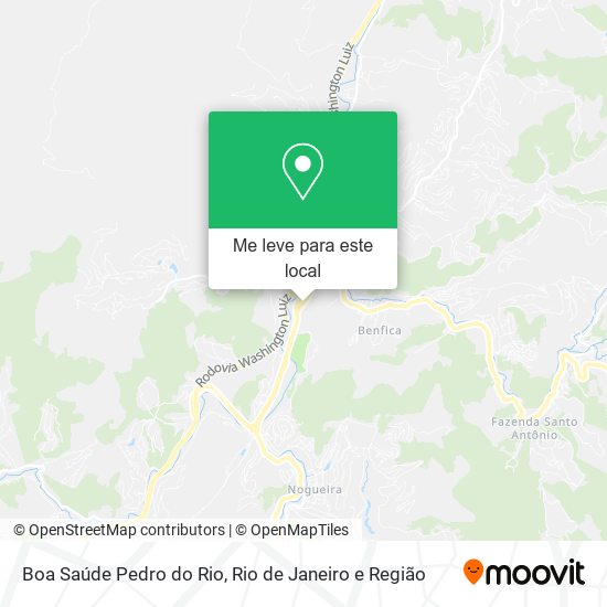 Boa Saúde Pedro do Rio mapa