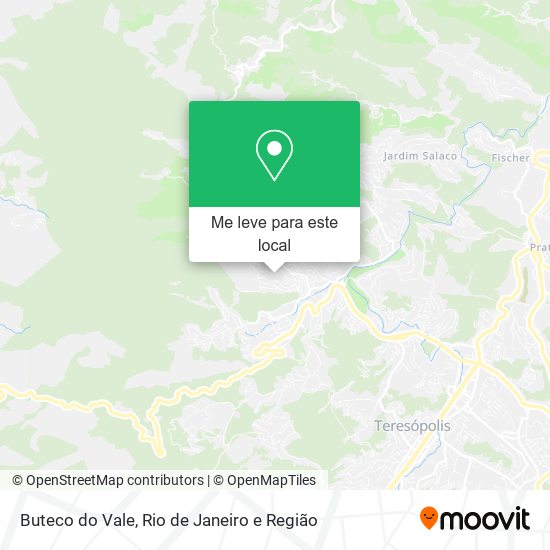 Buteco do Vale mapa