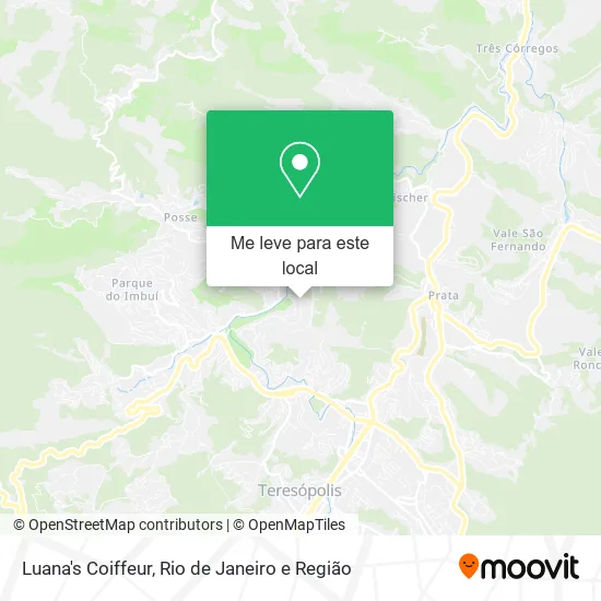 Luana's Coiffeur mapa