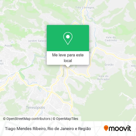Tiago Mendes Ribeiro mapa