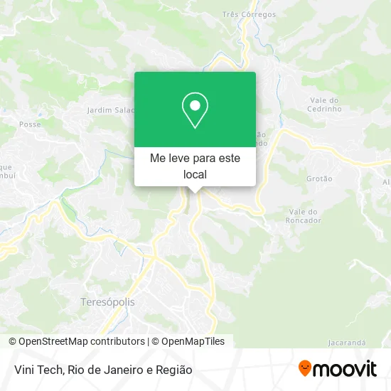 Vini Tech mapa