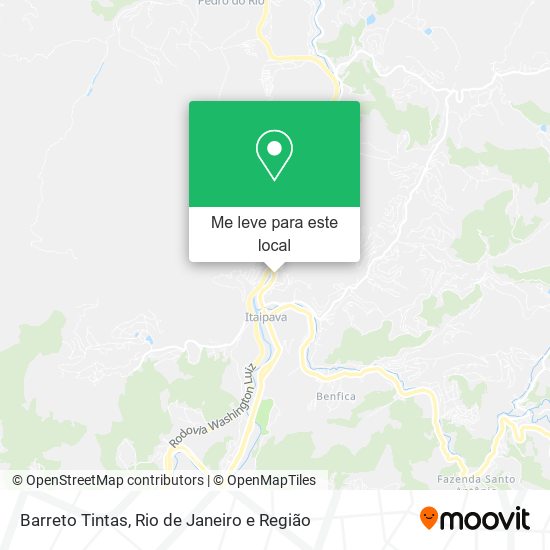 Barreto Tintas mapa