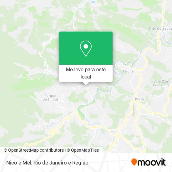 Nico e Mel mapa