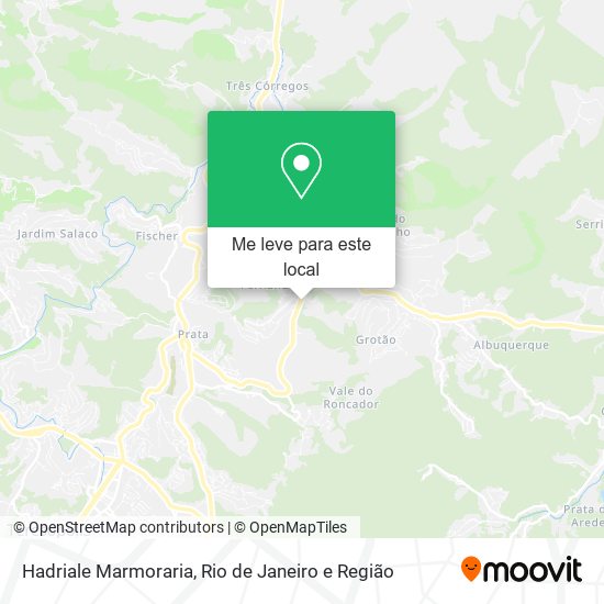 Hadriale Marmoraria mapa