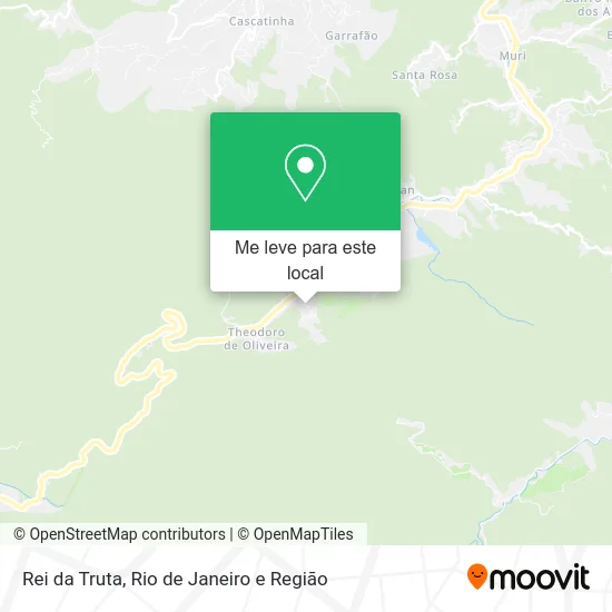 Rei da Truta mapa
