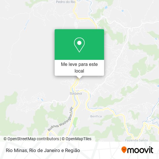 Rio Minas mapa