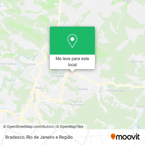 Bradesco mapa