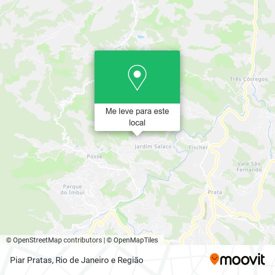 Piar Pratas mapa