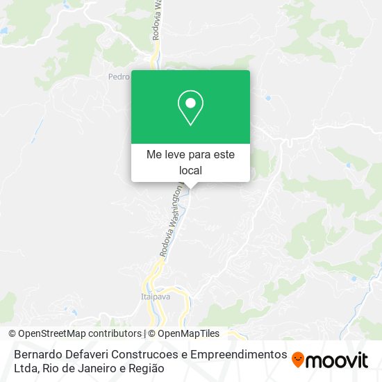 Bernardo Defaveri Construcoes e Empreendimentos Ltda mapa