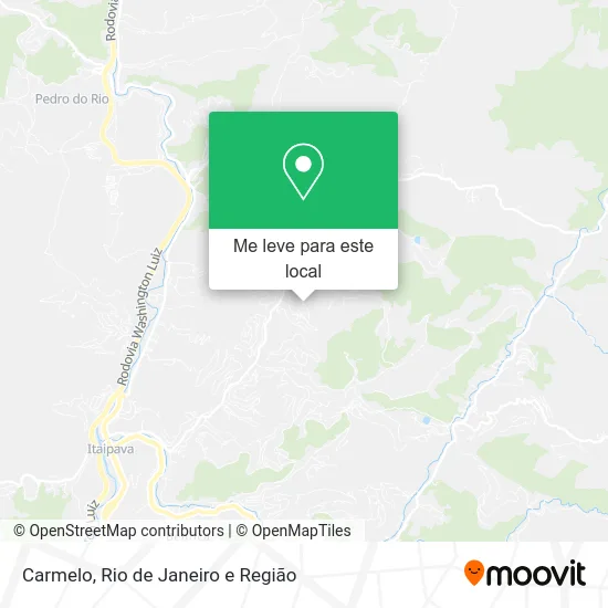 Carmelo mapa