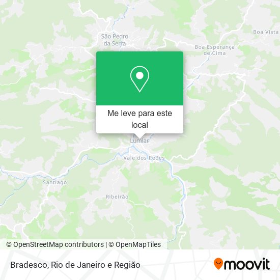 Bradesco mapa