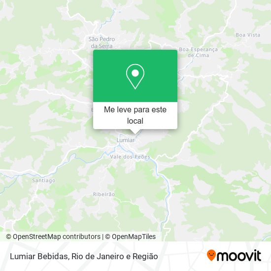 Lumiar Bebidas mapa