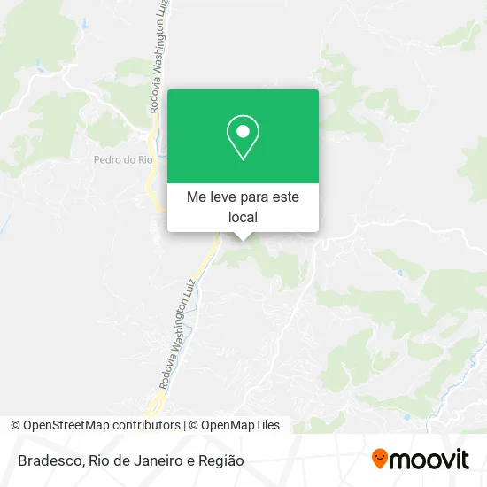 Bradesco mapa