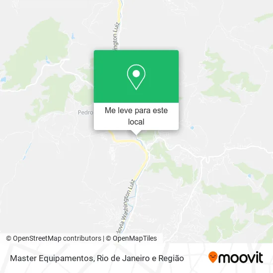 Master Equipamentos mapa