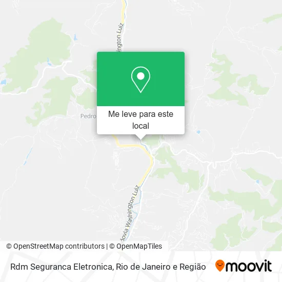 Rdm Seguranca Eletronica mapa