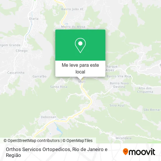 Orthos Servicos Ortopedicos mapa