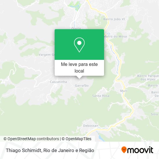 Thiago Schimidt mapa