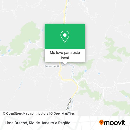 Lima Brechó mapa