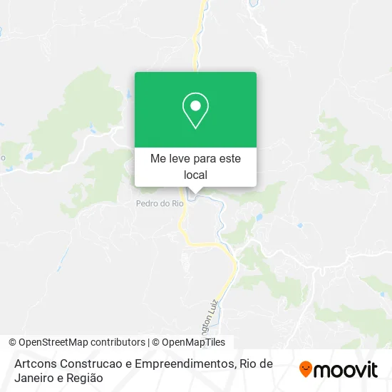 Artcons Construcao e Empreendimentos mapa