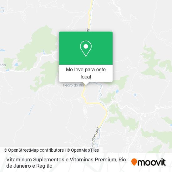 Vitaminum Suplementos e Vitaminas Premium mapa